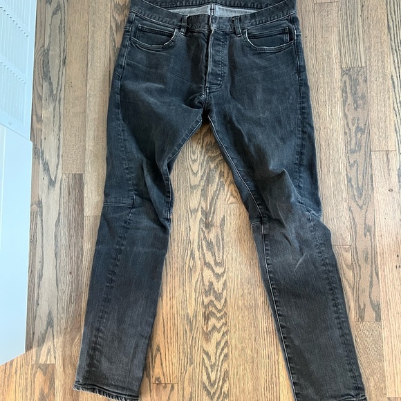 Balmain Charcoal Black Jeans - Picture 1 of 8